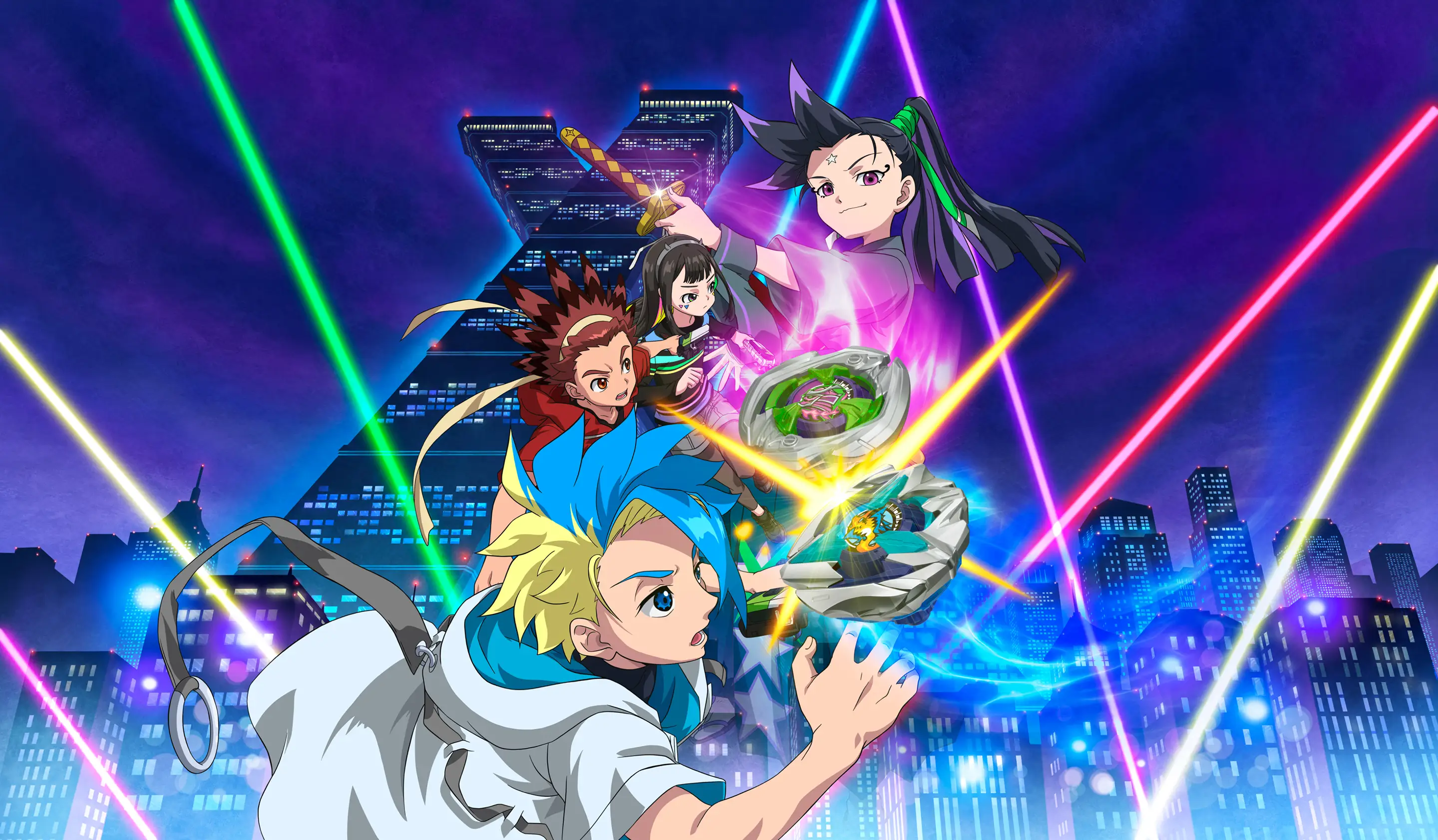 Beyblade X epic arena cover art